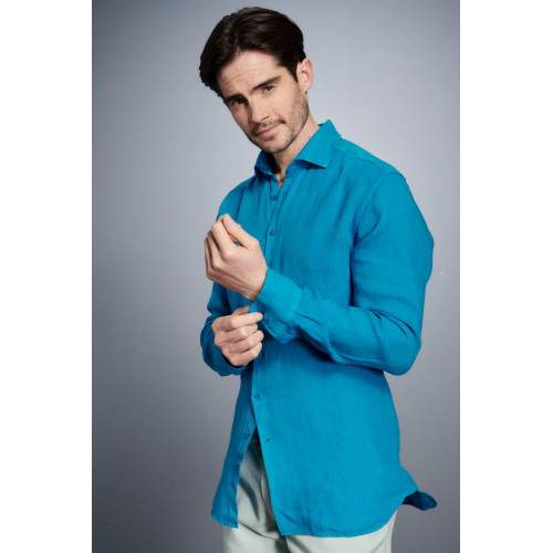 Chemise Sienna Bleu Turquoise