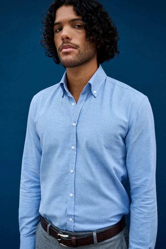 Achat Chemise Casual Ciel