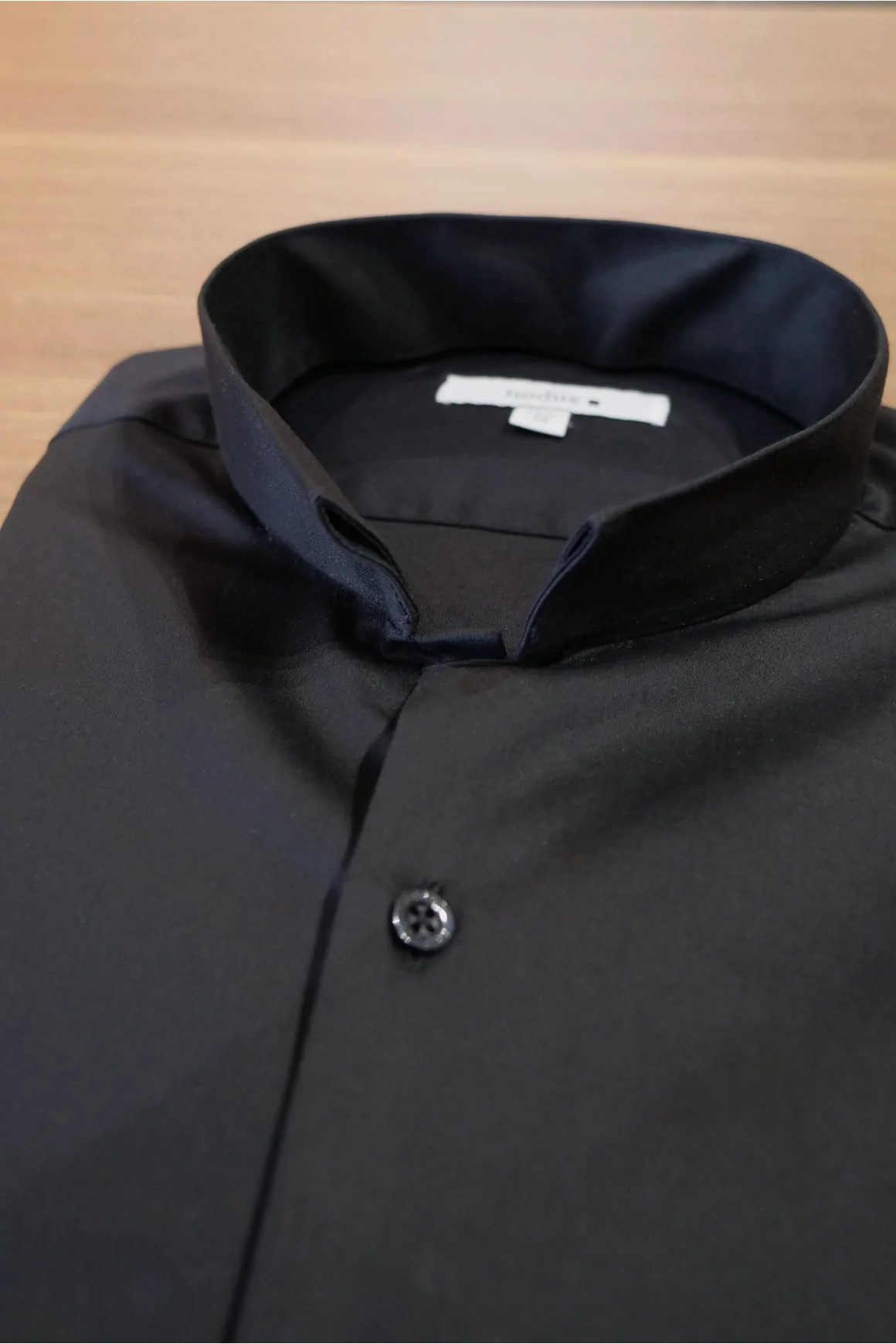 Achat Chemise Noir Col Officier