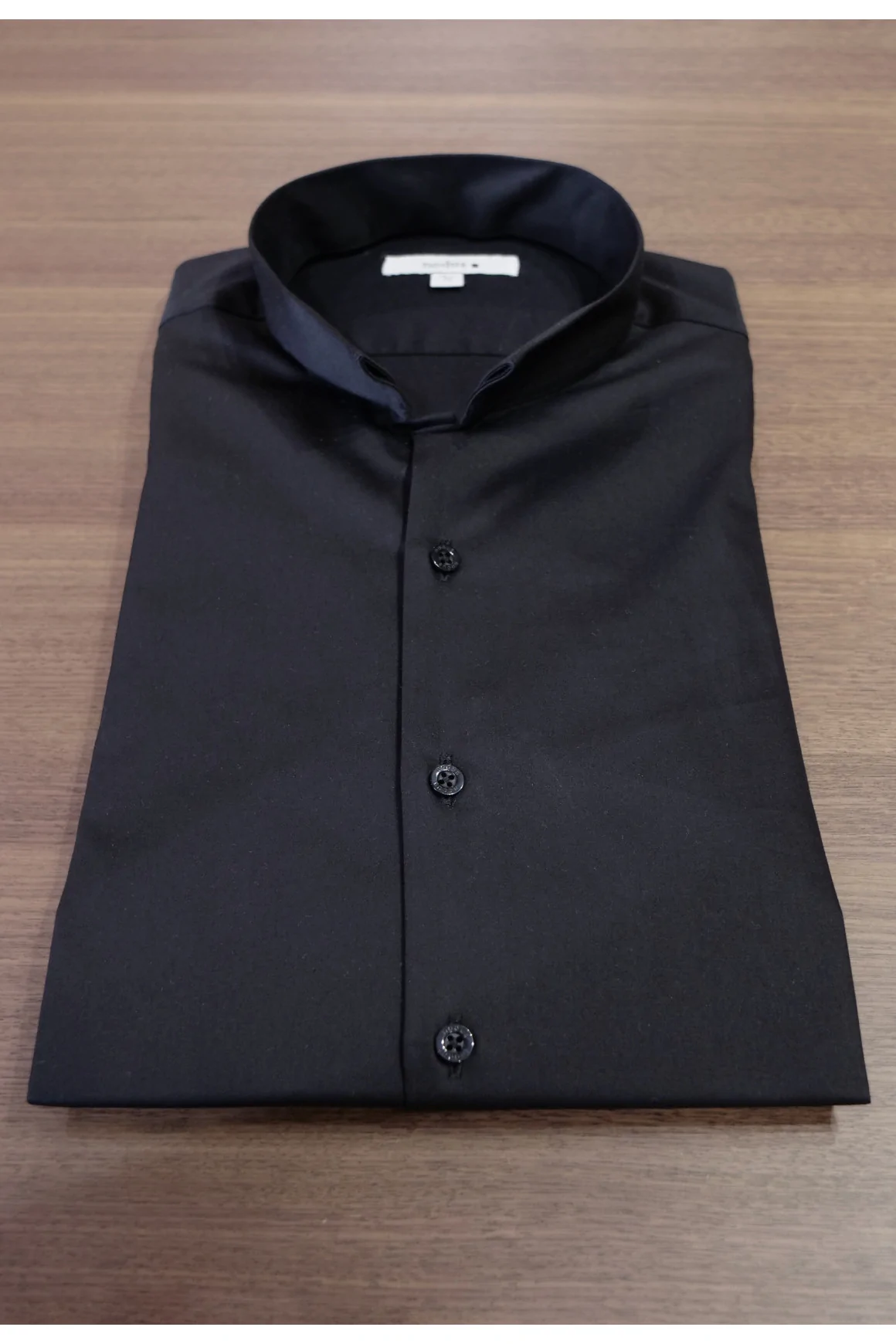 Achat Chemise Noir Col Officier